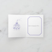 Lavendel + Geel Doodle Bruidsmeisje Voorstel Kaart (Binnen)