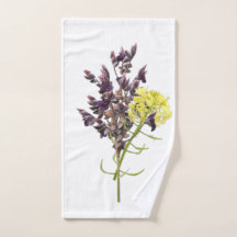 Lavendel & Geel Wildflower Botanisch Ontwerp