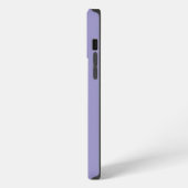 Lavendel gepersonaliseerde naam eenvoudig  iPhone hoesje (Linkerkant)