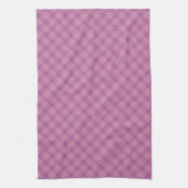 Lavendel geruite patroon handdoek (Verticaal)