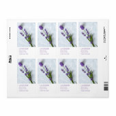 Lavendel Gezichtsmasker Label (Full Sheet)