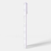 Lavendel Gingham Esthetische Hoes Iphone 16 (Achterkant / Rechts)