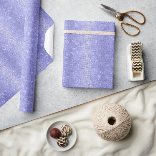 Lavendel Glitter Pixel Sparkle Party Cadeaupapier (Crafts)