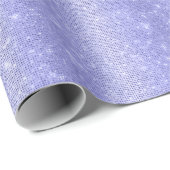 Lavendel Glitter Pixel Sparkle Party Cadeaupapier (Rol Hoek)