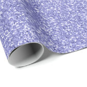 Lavendel Glitter Sparkle Glam Cadeaupapier (Rol Hoek)