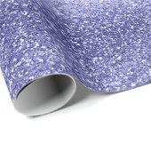 Lavendel Glitter Sparkle Party Shine Cadeaupapier (Rol Hoek)