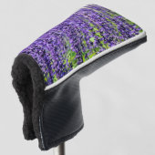 lavendel golfheadcover (3/4 voorkant)