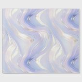 Lavendel Goud Glam Bruiloft Cadeaupapier (Vlak)