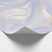 Lavendel Goud Glam Bruiloft Cadeaupapier (Hoek)