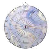 Lavendel Goud Glam Dartbord (Voorkant)