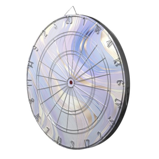 Lavendel Goud Glam Dartbord (Voorkant Rechts)