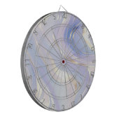 Lavendel Goud Glam Dartbord (Voorkant Links)