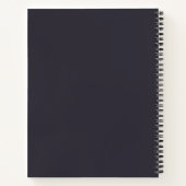 Lavendel Goud Glitter Persoonlijk Schetsboek Notitieboek (Achterkant)