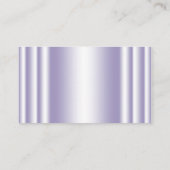 Lavendel Grijze Luier Raffle Tickets Informatiekaartje (Achterkant)