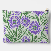 Lavendel groen en wit blokdruk etui (Achterkant)