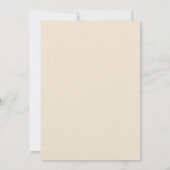 Lavendel groen violet beige luxe bruiloft kaart (Achterkant)