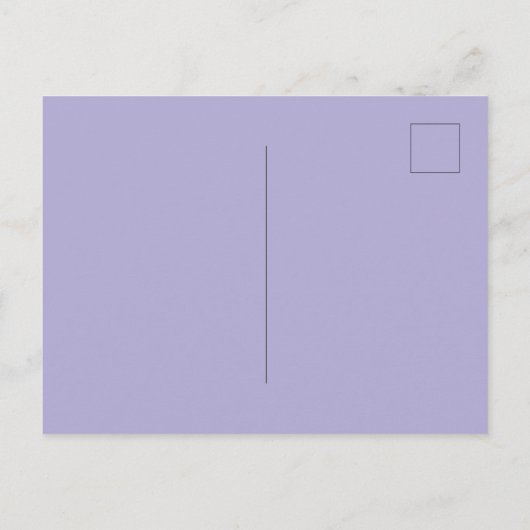 Lavendel groen violette bruiloft receptie uitnodiging briefkaart (Achterkant)
