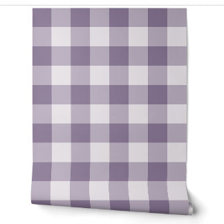 Lavendel Grote Buffalo Plaid Gingham Behang