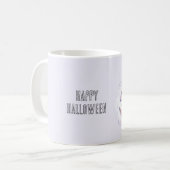 Lavendel Halloween Pompoen Koffiemok (Voorkant links)