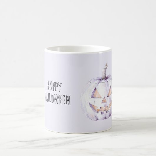 Lavendel Halloween Pompoen Koffiemok (Center)