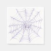 Lavendel Halloween Spin op Web Servet (Voorkant)