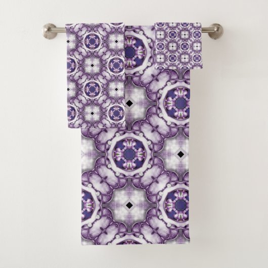 Lavendel Halo Bad Handdoek (Insitu)