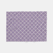 Lavendel Halo  Fleece Deken (Voorkant (Horizontaal))