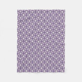 Lavendel Halo  Fleece Deken (Voorkant)