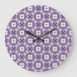 Lavendel Halo Grote Klok