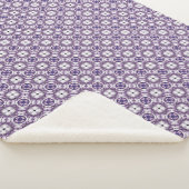 Lavendel Halo Sherpa Deken (3/4)
