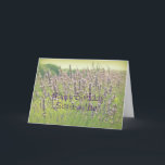 Lavendel Happy Birthday Sister-in-Law Kaart<br><div class="desc">Dromerige verjaardagswensen voor je schoonzus.</div>