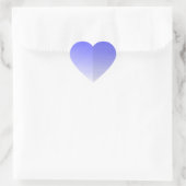 Lavendel Hart Petaal Sticker (Tas)