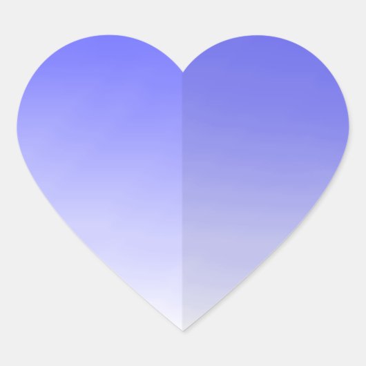 Lavendel Hart Petaal Sticker (Voorkant)