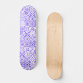 Lavendel Haze Boho Mediterraan Tegel Skateboard (Voorkant)