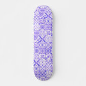 Lavendel Haze Boho Mediterraan Tegel Skateboard (Voorkant)