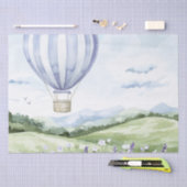 Lavendel hete luchtballon bloem bruiloftsdouche tissuepapier (Craft)