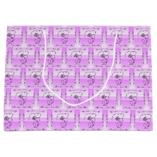 Lavendel Horizontale Cadeautas Flowing Beauty