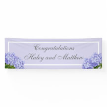 Lavendel hortensia bruiloft