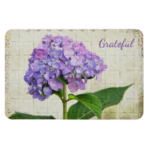 Lavendel Hydrangea Dankbaarheid Magneet