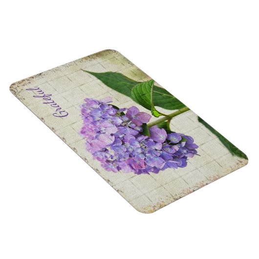 Lavendel Hydrangea Dankbaarheid Magneet (Rechterzijde)