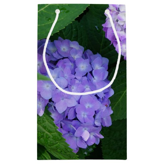 Lavendel Hydrangea Klein Cadeauzakje (Achterkant)