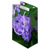 Lavendel Hydrangea Klein Cadeauzakje (Voorkant Gekanteld)