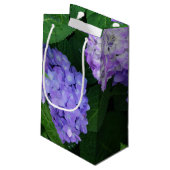 Lavendel Hydrangea Klein Cadeauzakje (Achterkant Gekanteld)