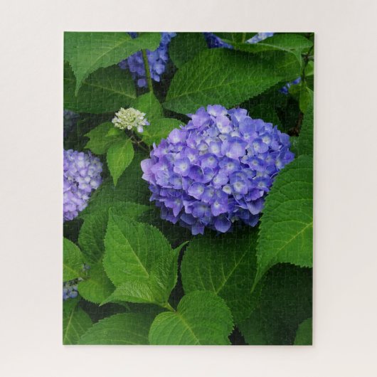 Lavendel Hydrangea Legpuzzel (Verticaal)