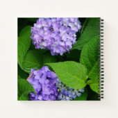 Lavendel Hydrangea Notitieboek (Achterkant)
