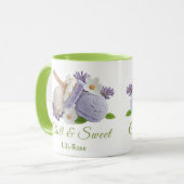 Lavendel Ijs Sandwich Dag Mok (Voorkant links)