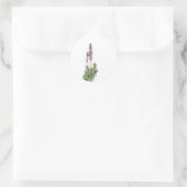 Lavendel in Bloom kaart / letter seal stickers (Tas)