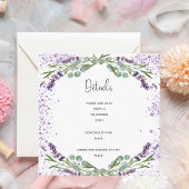 Lavendel Informatiekaartje