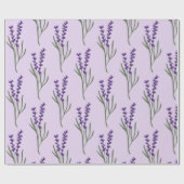 Lavendel inpakpapier Paarse Patroon (Vlak)