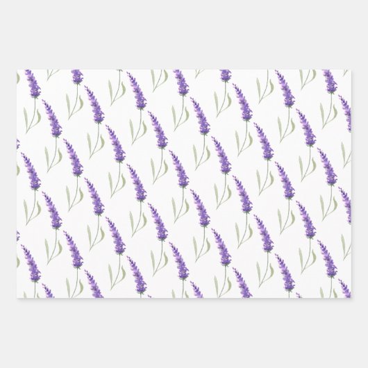 Lavendel Inpakpapier Vellen (Voorkant)